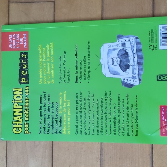 👉10/10$ Livre Sur L' anxiété enfants - Picture 2 of 3